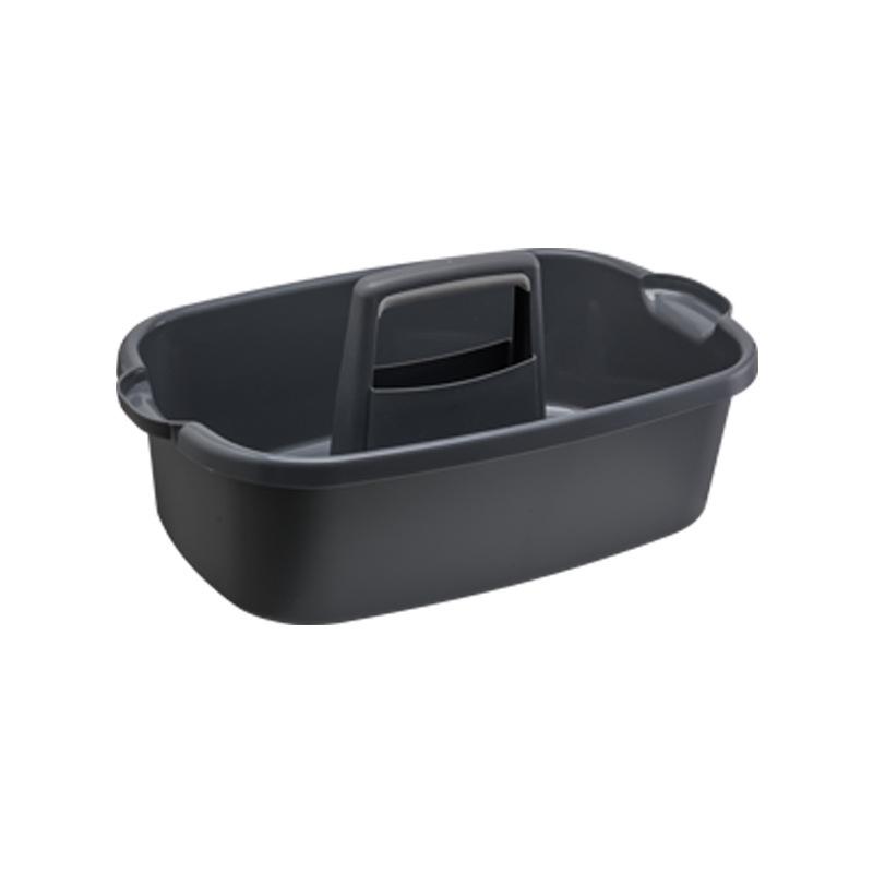Thick Plastic Handheld Storage Basket for Bathroom, Kitchen, Cosmetics, and Cleaning Tools