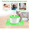 Cat Water Fountain, 1.6L Quiet Pet Water Fountain Automatic Cat Fountain Healthy Hygienic Fresh Water Drinking Bowl for Cats,Dogs,Birds and Little