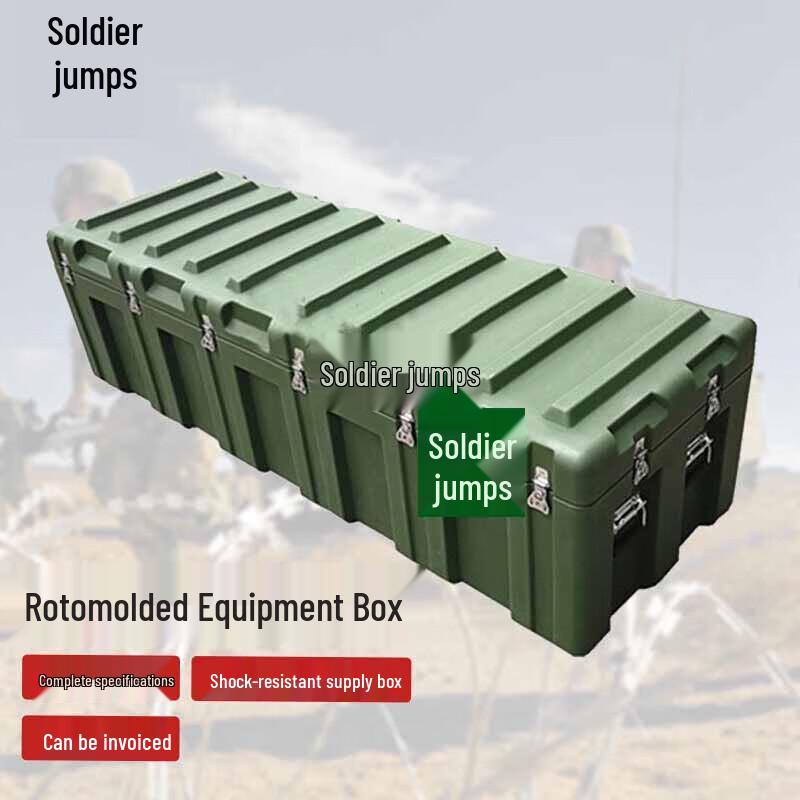 Heavy-Duty Rotational Molded Equipment Storage Case