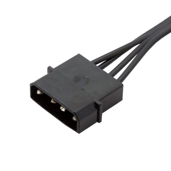 Adapter stabile korrosionsbeständige Festplatte PWM 4 Pin Splitter Kabel Stecker Bürobedarf