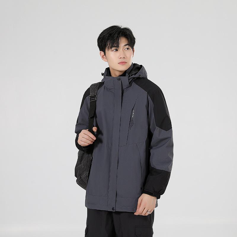 

Unisex 3-in-1 Windproof Waterproof Fleece-Lined Jacket for Mountaineering L