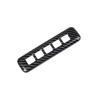 For Ford F150 F-150 2015 -  ABS carbonfiber Door Password Lock Button Decorative Cover Car external Accessories