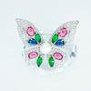 Luxury Butterfly Brooch Fashion Pearl Pins For Women Zircon Accessories Suit Coat Wedding Gifts Crystal Insect Jewelry