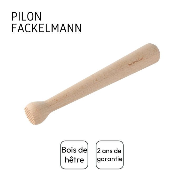 Pilon de bar - fackelmann - 49512 - bois - 22,3 x 3,1 cm - idéal pour cocktails