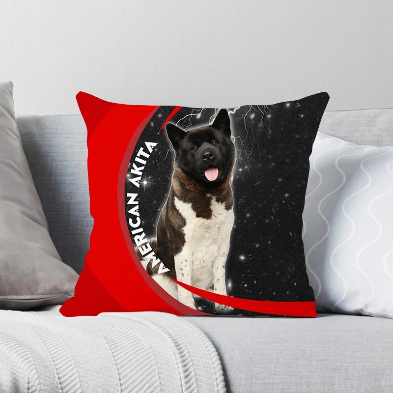 Moda Pet Dog Shih Tzu Pillowcase Cute Animals Cushion Cover Bed Pillowcase for Car Sofa Home Decor Pillow Case Drop Shipping