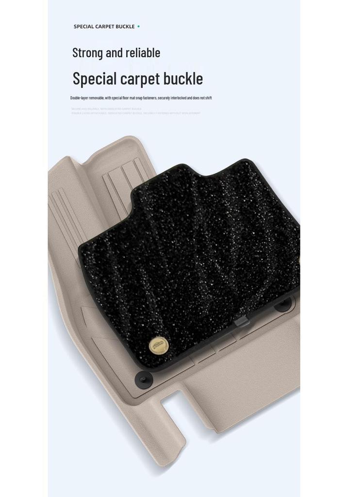 Eco-Friendly TPE Floor & Trunk Mats for 26 Li Auto L9 Livis/Ultra Models