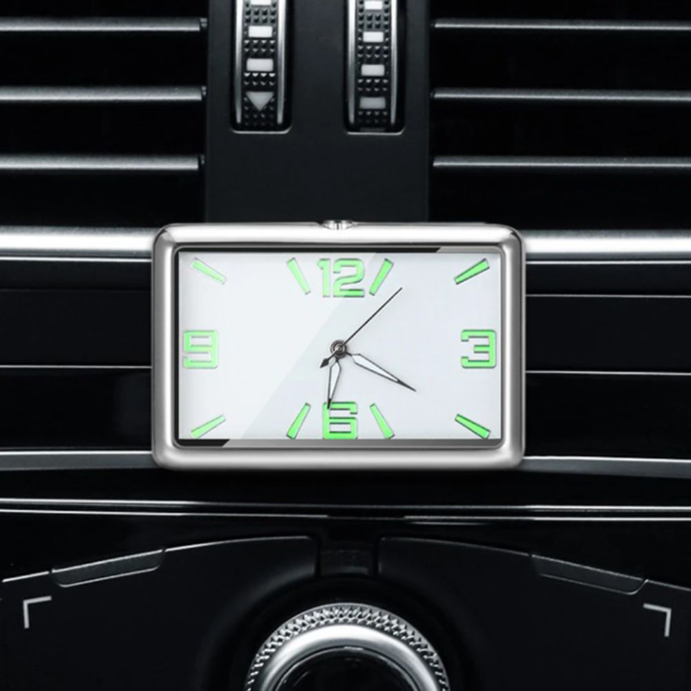 Luminous Pointer Car Clock Lightweight Design Quartz Analog Watch Car Quartz Watch  Car Interior