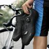 Outdoor Cycling Shoes Breathable Bicycle Shoes Men'S And Women'S Rotating Buckle Mountain Lock Highway Lock Unlocked Leather Surface