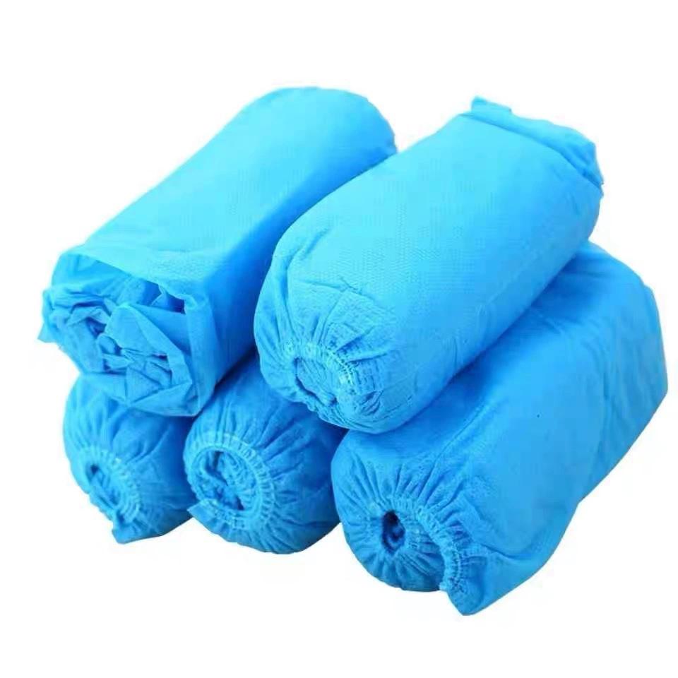 

50/100pcs Boot Shoe Covers Foot Booties Shoe Coverings Non Slip Shoe & Boot Covers for Indoor Outdoor Home Workplace 50PCS небо синє кольору