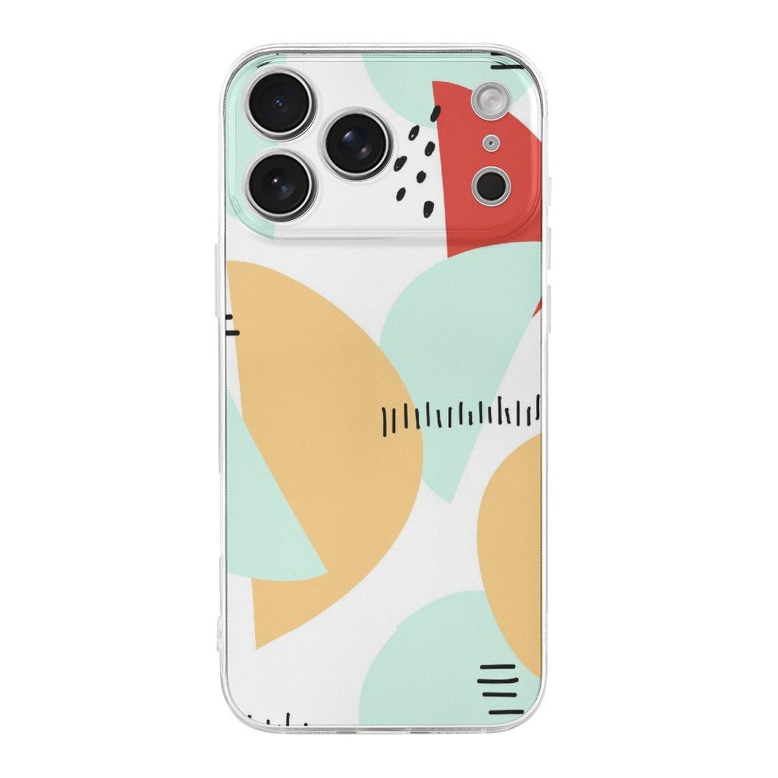 

1 Pack For Iphone 17/17Air/17Pro/17ProMax TPU Case With Drop Protection Corners, Anti-Slip Texture, Raised Camera Frame, and Slim Fit IPHONE-17ProMax белый