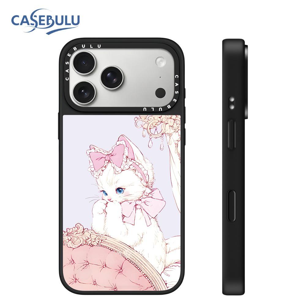 

Trendy Butterfly Mirror Case for iPhone 17 Pro Max / 16 / 15 - Internet Celebrity Style iPhone 13/14