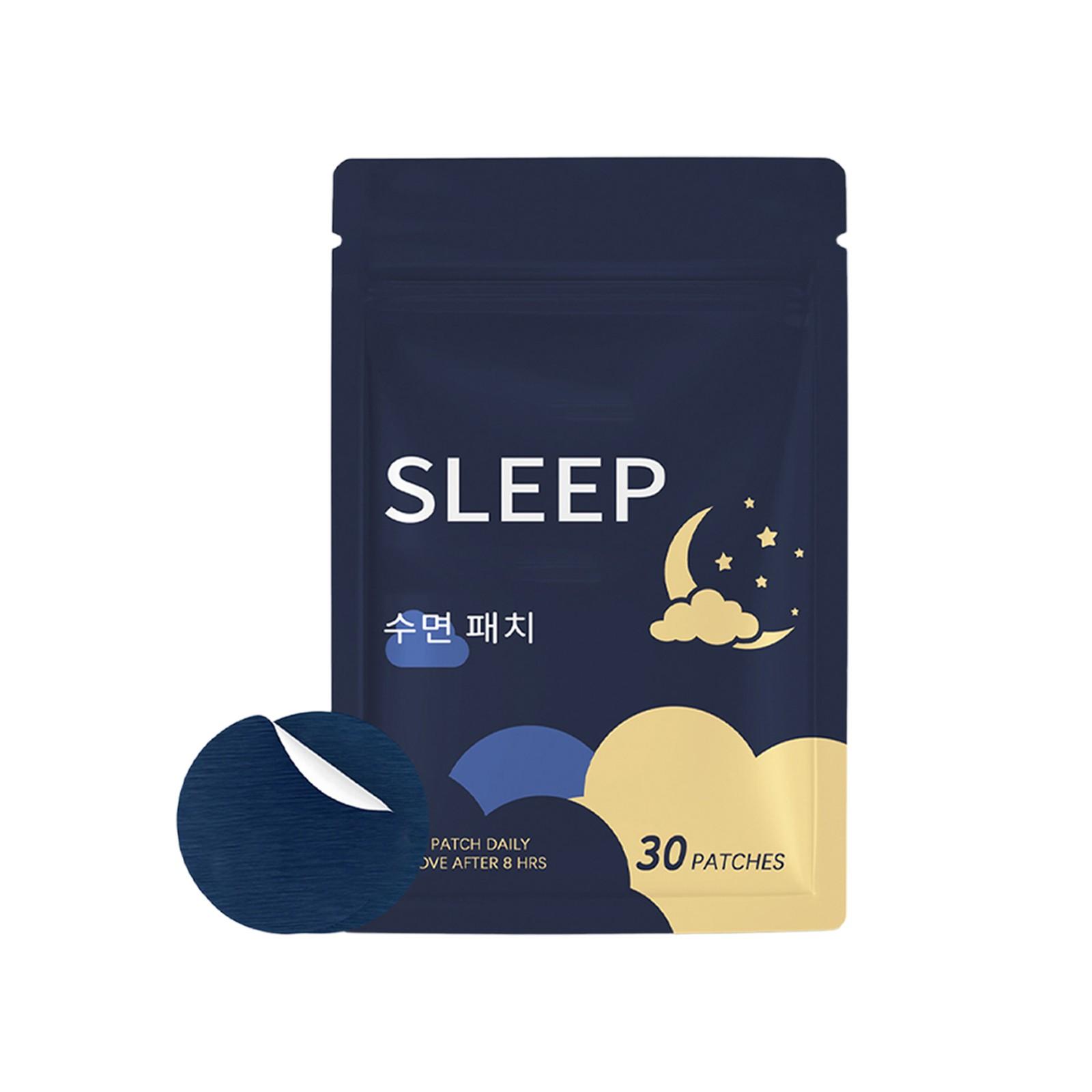 

Пластырь для сна, Пластырь для здоровья сна, Пластырь от бессонницы, Пластырь для сна, Пластырь для глубокого сна, 30 Пластырей One Size синий