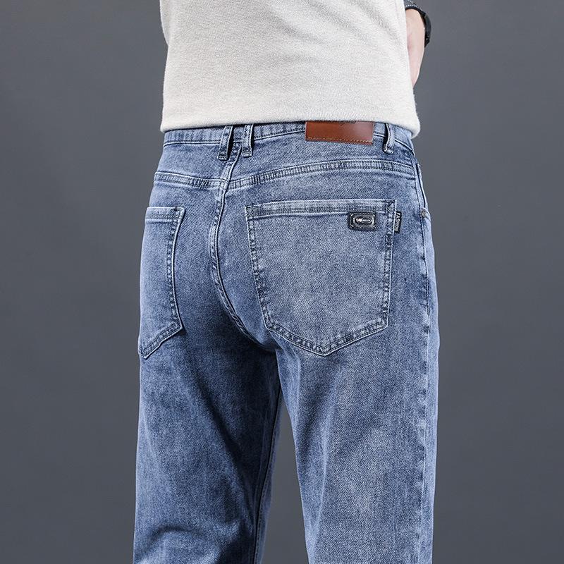 Men's High-End Jeans 2025: New Casual Spring & Autumn Style