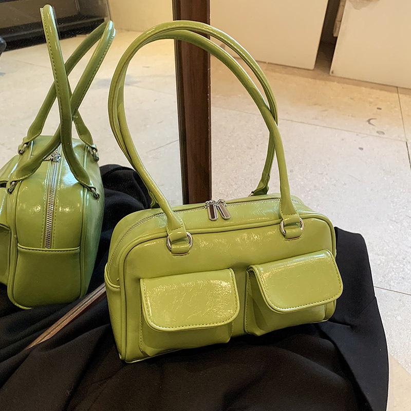PU large capacity shoulder bag women's new trendy underarm bag versatile tote bag