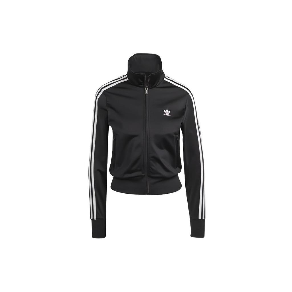 adidas Originals Adicolor Classics Firebird Regular Fit Full Zip Recycled Polyester Track Jacket Women Black IL8764