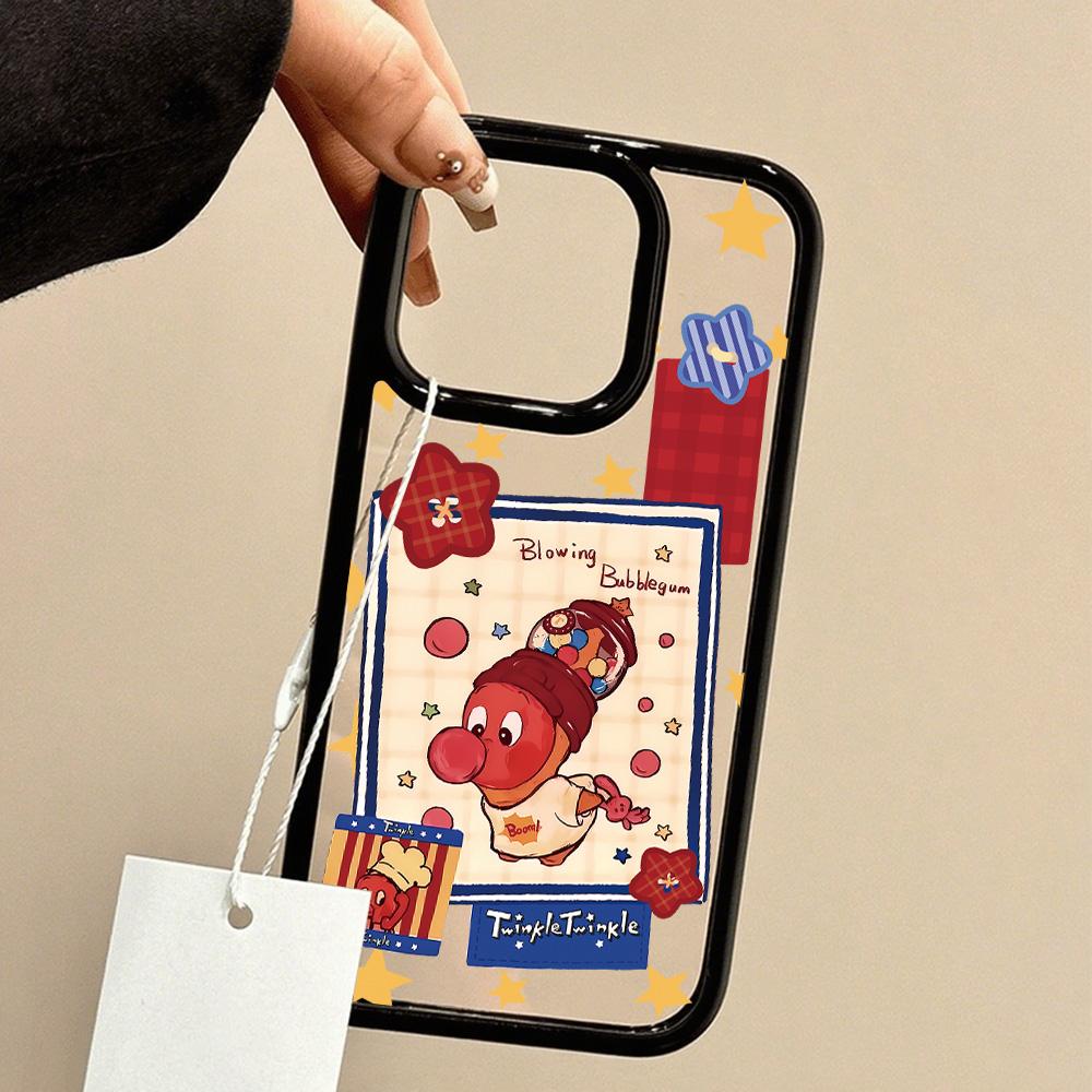 Akrylový kryt na telefon pro iPhone 11 12 13 14 Pro 12 14 16 Pro Max pro Samsung A16 A36 A56 S24 FE Vysoce kvalitní malovaný nárazuvzdorný kryt na mobil