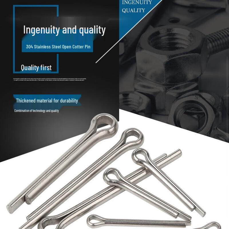 Guyin 304 Stainless Steel Cotter Pins 500 pcs