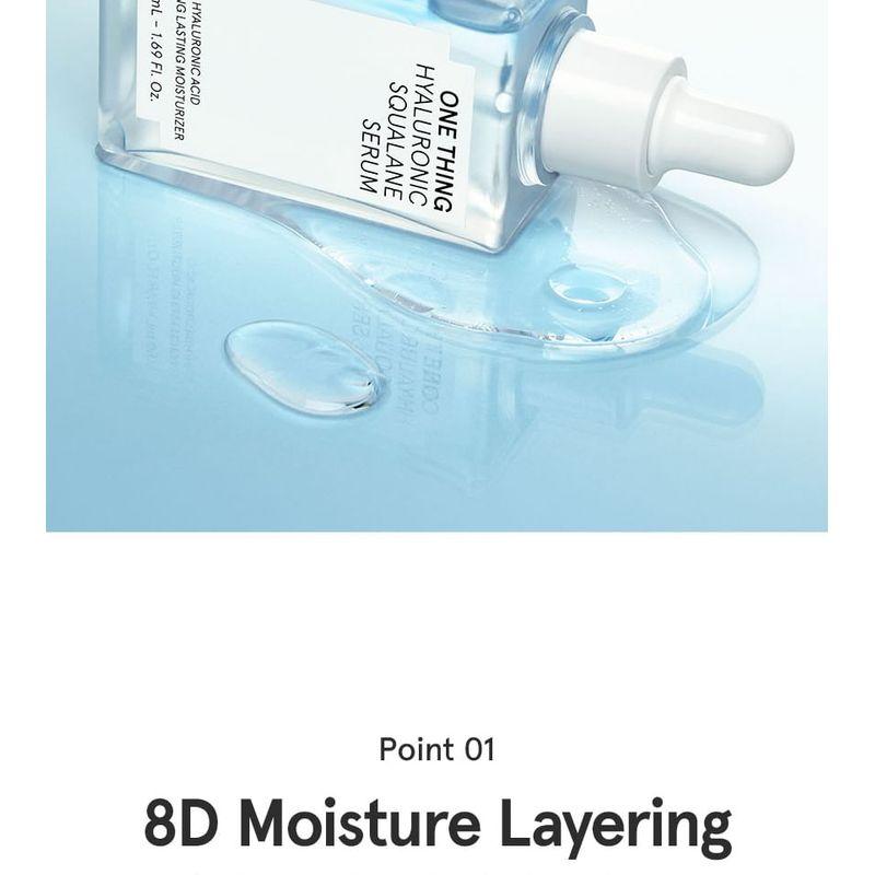 ONE THING Hyaluronsäure Squalane Serum