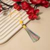 Yuxiao 7Cm Small Fringed Ear Beaded Thin Thread Bookmark Hanging Ear U Disk Sachet Sachet Pendant Fan Pendant