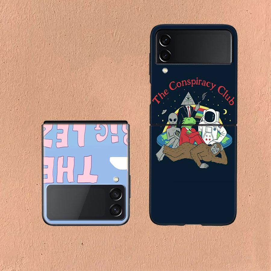 The Big Lez Show Choomah Coque For Samsung Z Flip7 6 Galaxy Case Shockproof Z Flip5 Z Flip3 4 5G Hard Cover Phone TPU PC Hard F