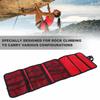 Folding Climbing Mountain Storage Bag Carry Hanging Hooks Rope Bag Red