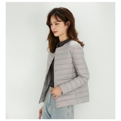 Autumn and Winter Light Down Jacket Women's Ultra-light Short Wear Light Liner