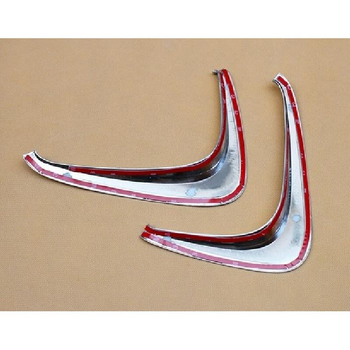 For Toyota Prius 2016-2018 Chrome Front Fog Light Cover Trims Accessories