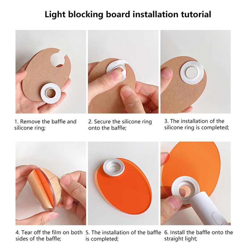 Nail Beauty Salon Devices Acrylic Light-Blocking Baffle For Straight-Shaped Nail Uv Lamp Protective Goggles Anti-Blue-Light