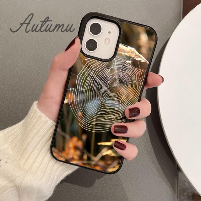 Husa de telefon din panza de paianjen pentru iPhone 11 12 13 14 Pro Max mini X XR XS SE 2020 5 6S 7 8 Plus Husa Samsung Galaxy S21 S22