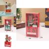 Charming Wooden Christmas Calendar Decoration Featuring Santa Claus For Festive Cheerful Homes