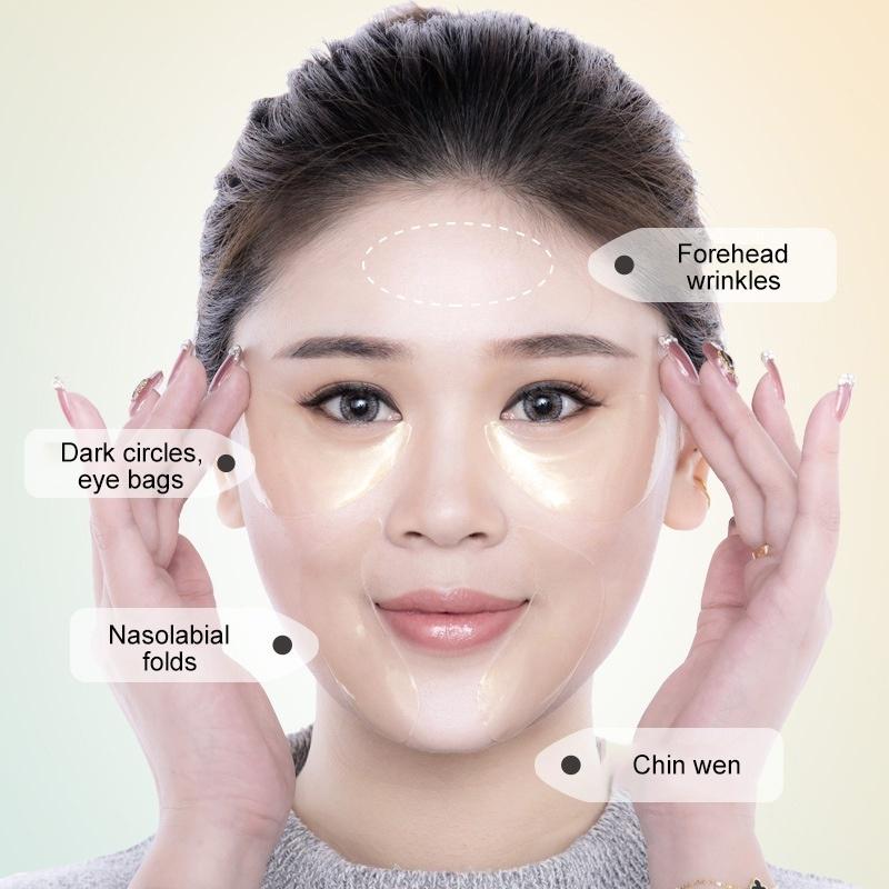 24K gold Collagen eye mask Remove Dark Circles Whitening Firming moisturizes and tightens the skin tender eye mask stick eye care