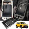 Center Console Glove Storage Tray Armrest Box Organizer for Renegade 2015 2016 2017 2018 2019 2020 Car Interior Accessories