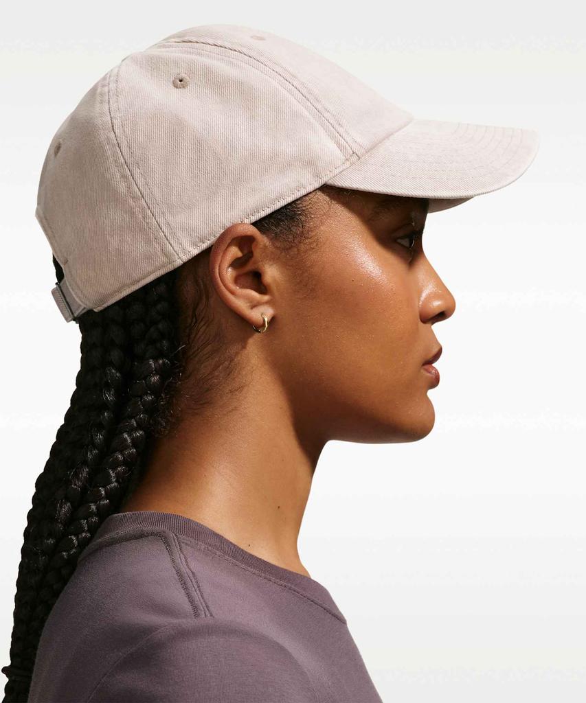 Nike Club Unstructured Denim Cap - College Grey:White / Hf0383-009