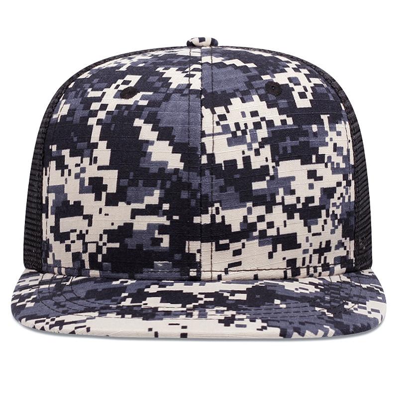 New Fashion Camouflage Vintage Cap for Men Fashion Hip Hop High Quality Net Cap Snapback Outdoors Summer Hat for Women