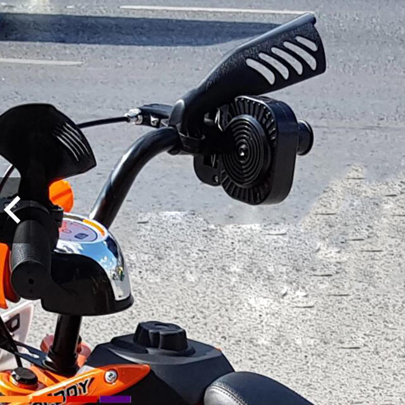 Campanello Acceleratore Universale Nero per Biciclette da Bambino, Imitazione Suono, Accelerazione da Motocicletta, Accessori per Andare in Bicicletta