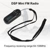 64-108MHz Portable FM Radio LCD Display Retro FM Player  Sports Activities