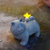 IP44 Waterproof Garden Cat Figurine UV Resistant Cat Statue Yard Art Decor  Outdoor Garden