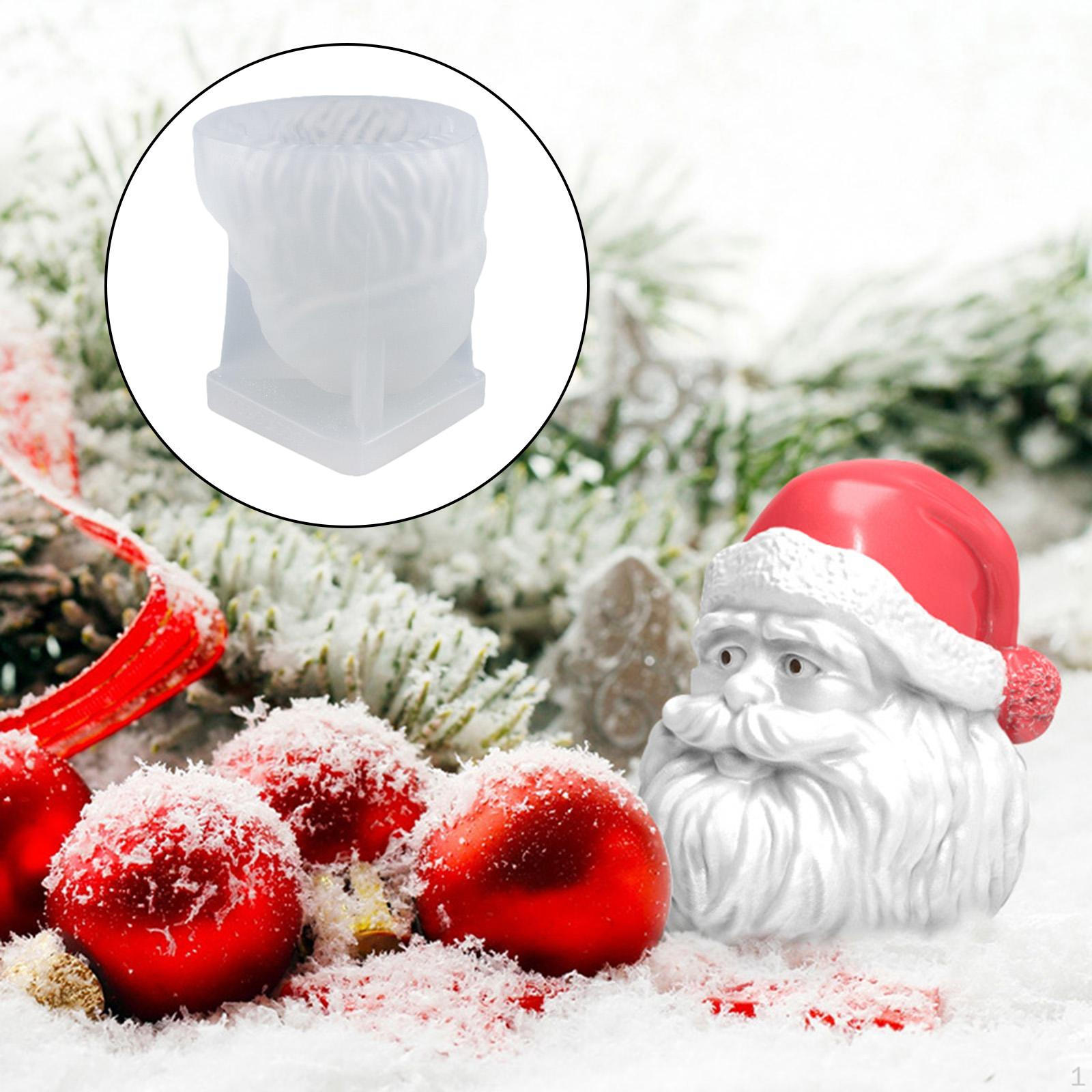

Casting Decorative Durable Reusable Plaster Home Santa Claus
