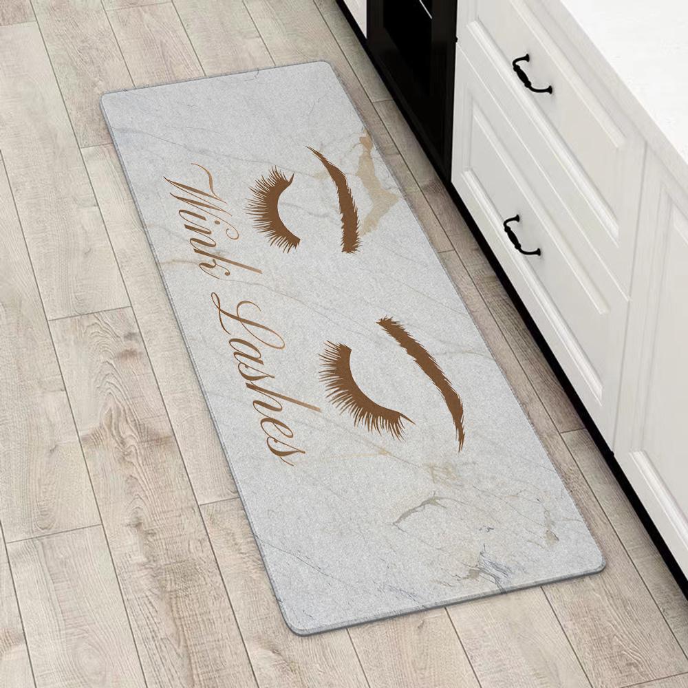 Entrance Front Door Doormat Eyelash Decorative Non-slip Kitchen Rug Living Room Rugs Balcony Bathroom Foot Mat Floor Mats Carpet