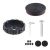 Bike Headset Top Cap Waterproof Bicycle Mount Anti-Theft Case Aluminum Alloy Bicycle Headset Cap Protective Case for Airtag