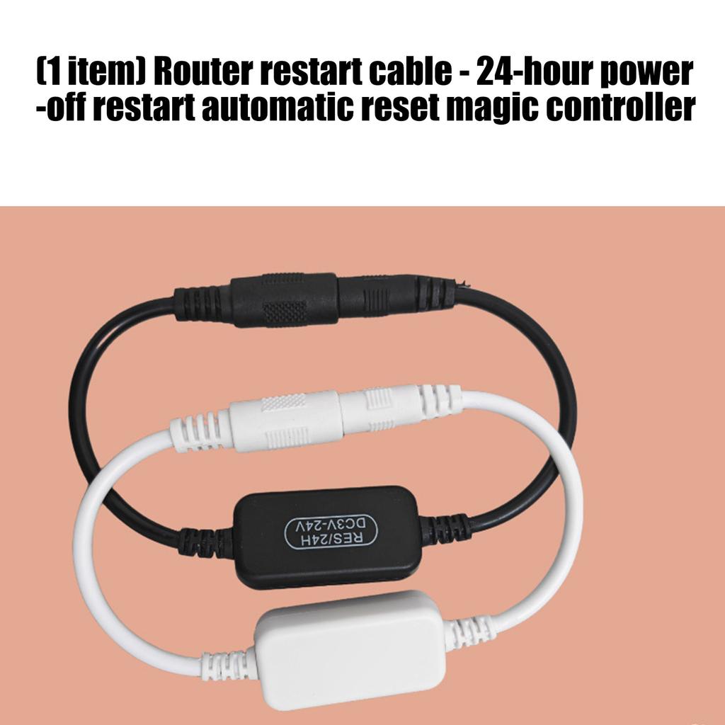 Easy Installation Routers Reset Cable Automatic Rebooter Every 24Hours for Reliable Networking Operation not Interruptions