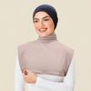 Perfect Match Soft Elastic Modal Detachable Collar Square False Collars Solid Color Turtleneck High Inner Neck Cover For Women Scarf