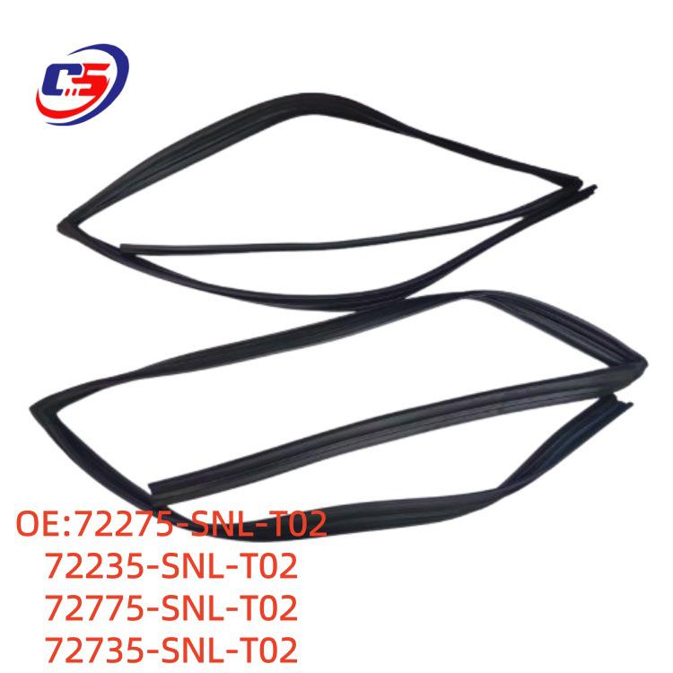 72735-SNL-T02 Glass Felt Channel for Eighth Gen 06-11 Civic Guide Channel Mud Groove 72275-SNL-T02 72235-SNL-T02 72775-SNL-T02 72735-SN