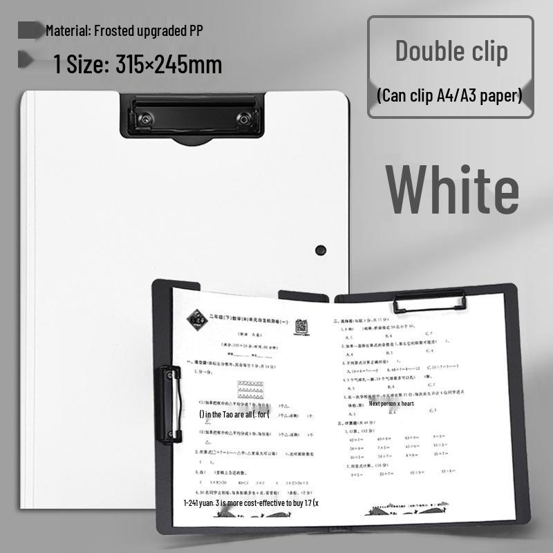 A4 Multifunctional Clipboard and Writing Pad for Meetings and Office Supplies