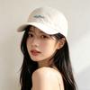 Fashion Hat Large head circumference Letter embroidery Baseball cap Autumn and winter Wide brim Show face Small sun hat Men's and women's peaked caps