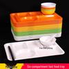 Shengxinhui Melamine 6-Compartment Divided Meal Tray