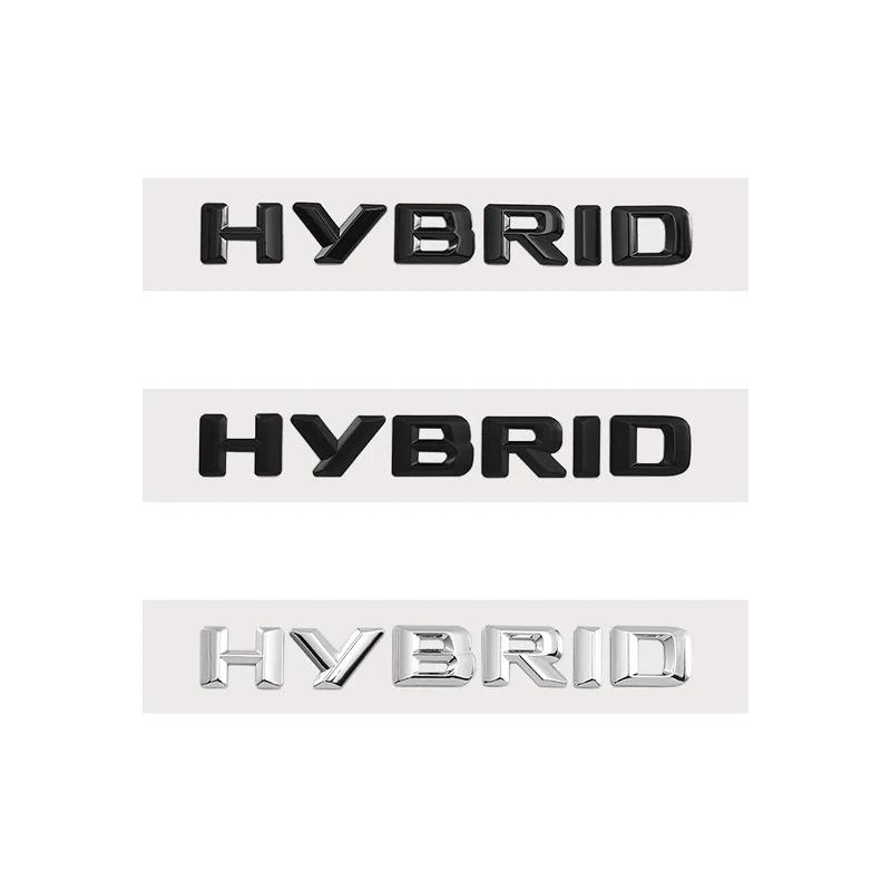 Autocolant pentru mașină 3D hibrid pentru portbagaj, litere, emblemă, emblemă, pentru Mercedes Benz S400 E350 GLE450 W211 W212 W163 W221 W222
