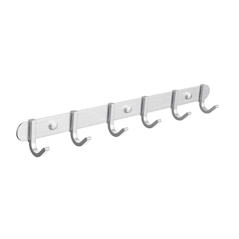 JOMOO Adhesive Aluminum Wall Hook Rack