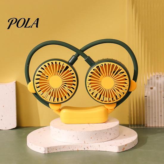 Long-Lasting Battery Life Fan Lazy Hanging Neck USB Rechargeable Portable Personal with 2-Speeds And Cooling 2-speeds Adjustable Hose Quiet