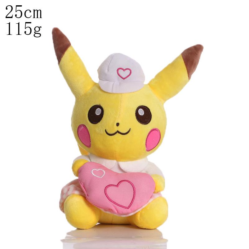 New Pokemon Pikachu Plush Toy Cyndaquil Chikorita  Golduck Zeraora Greninja Gengar Doll Cartoon Blastoise  Spheal Plushie Doll